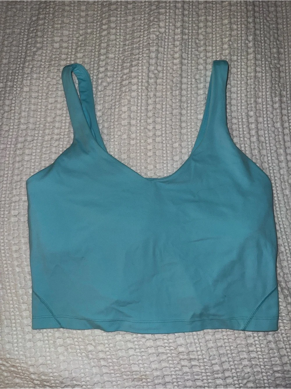 Lululemon Align Tank Top Cyan Blue size 10